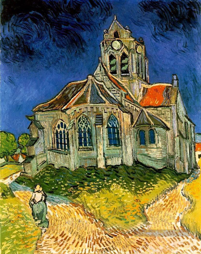 L’église d’Auvers Vincent van Gogh Peintures à l'huile